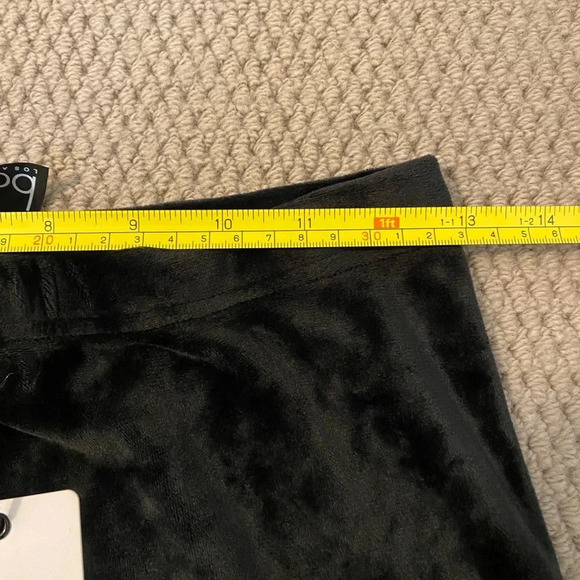 NWT BOBI LA flared leg velvet pants in black size small. - Picture 7 of 10